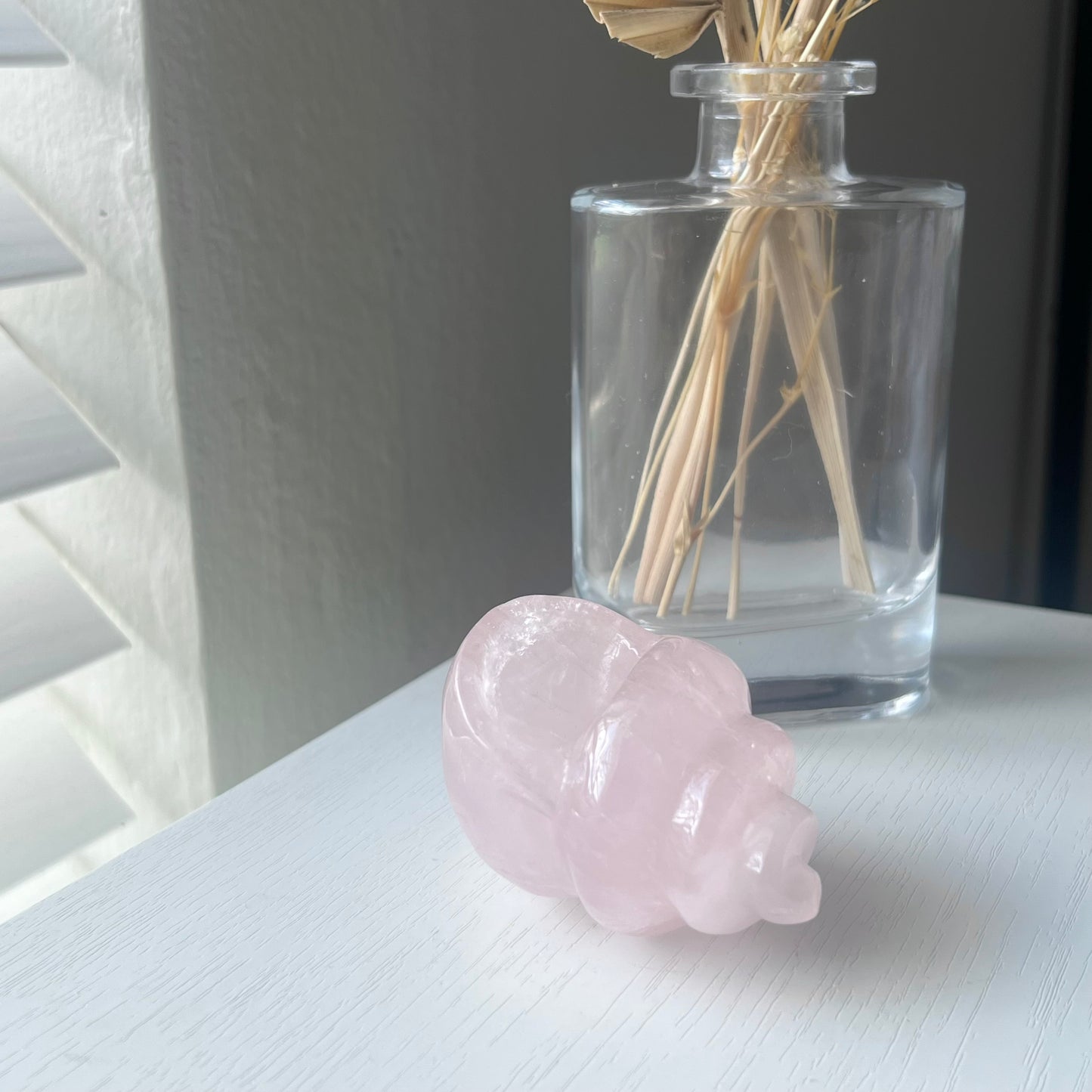 ROSE QUARTZ SHELL