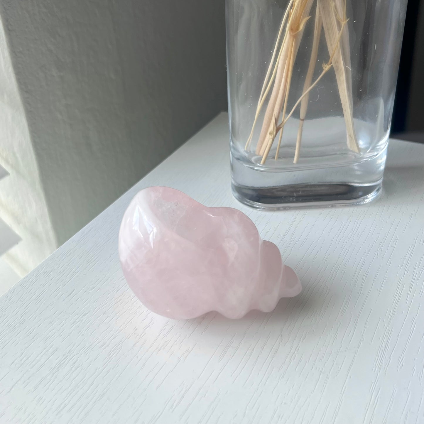 ROSE QUARTZ SHELL