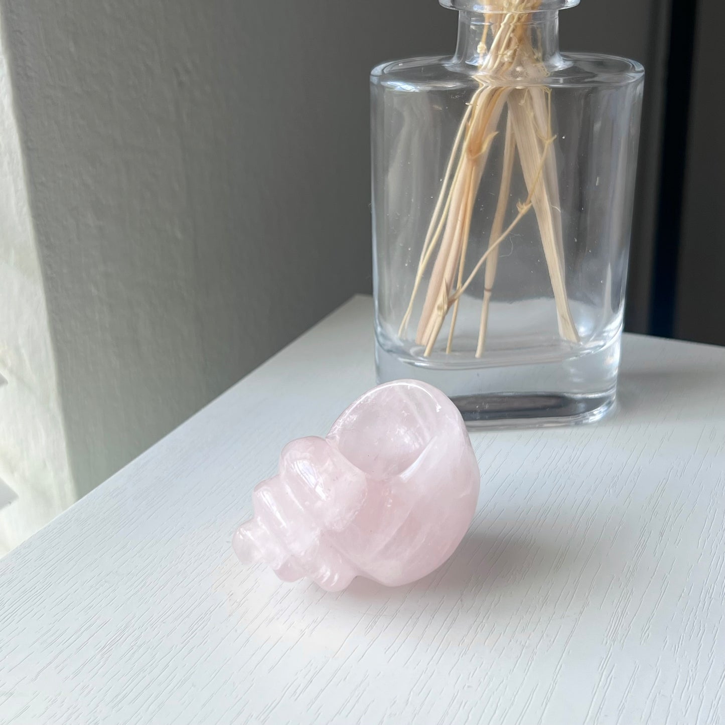 ROSE QUARTZ SHELL