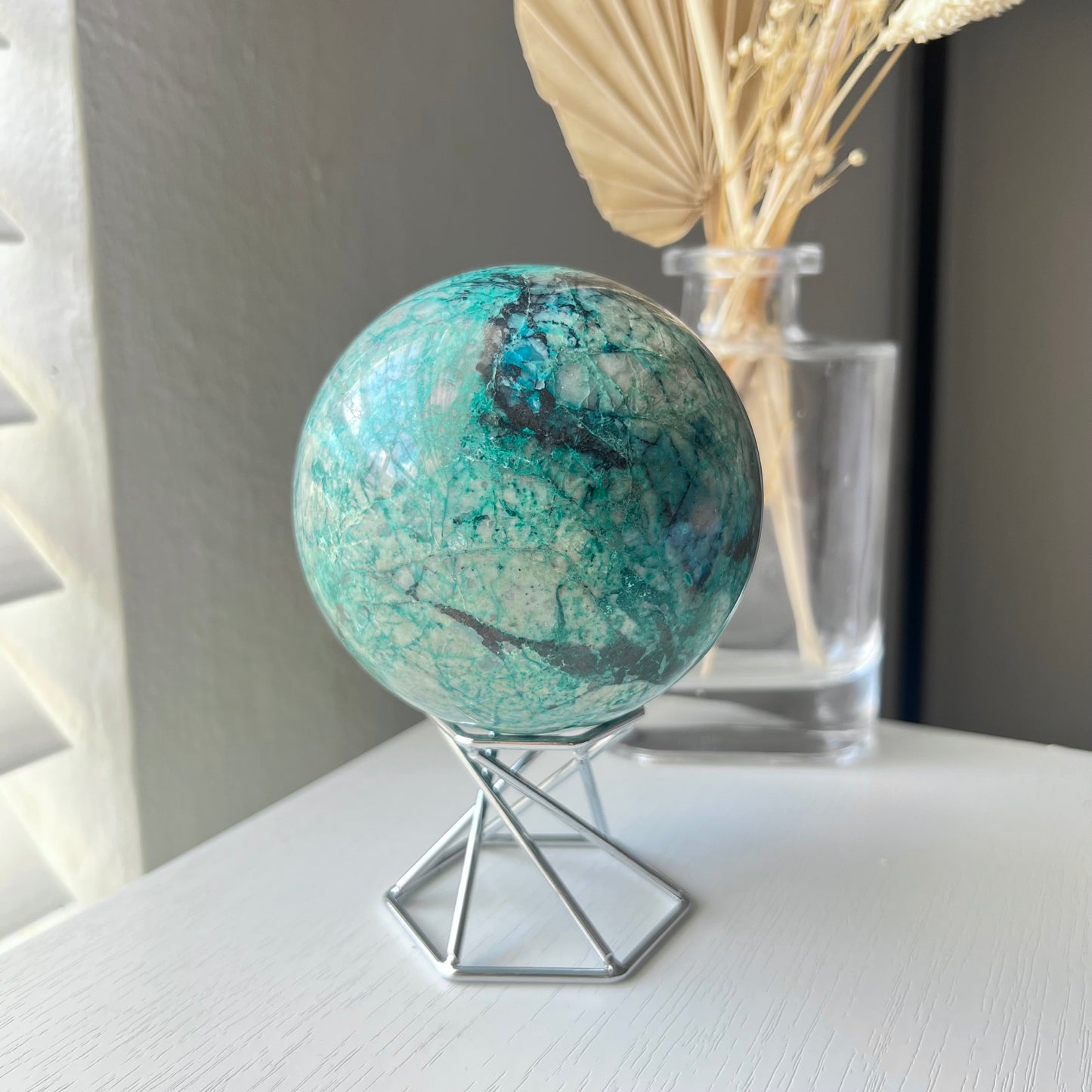CHRYSOCOLLA SPHERE