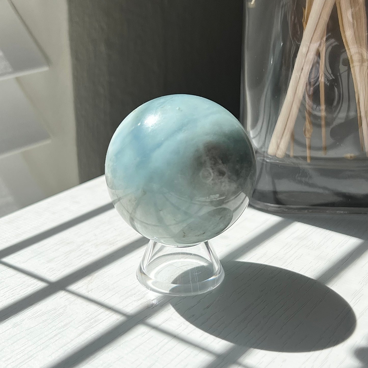 BLUE CHALCEDONY SPHERE