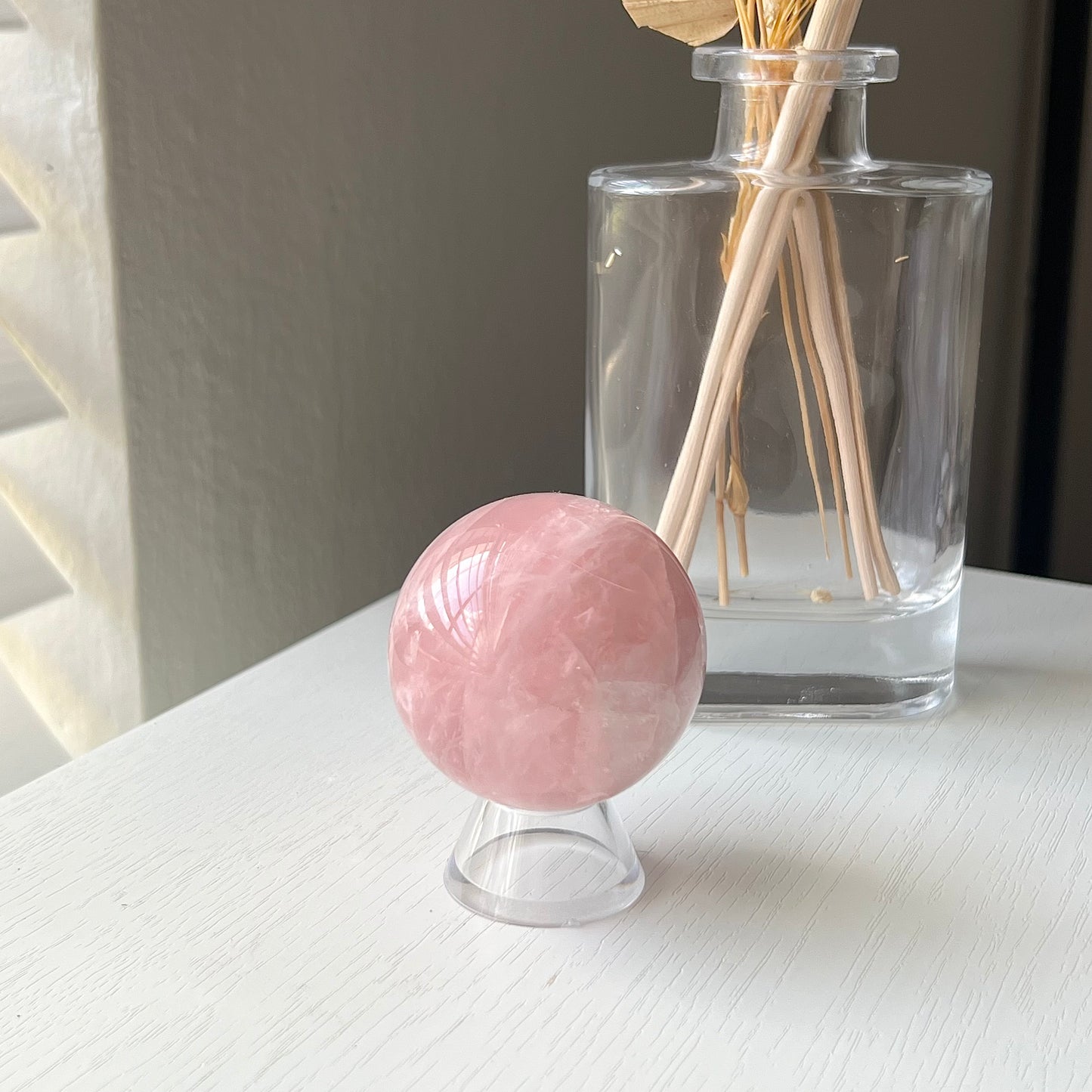 ROSE QUARTZ SPHERE