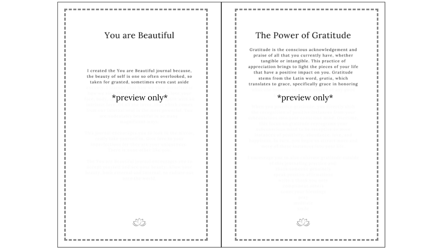 GRATITUDE GUIDE 90: FOR REMEMBERING YOU ARE BEAUTIFUL
