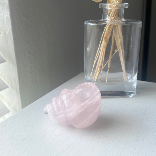 ROSE QUARTZ SHELL