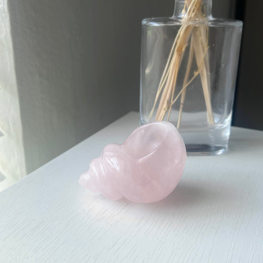 ROSE QUARTZ SHELL