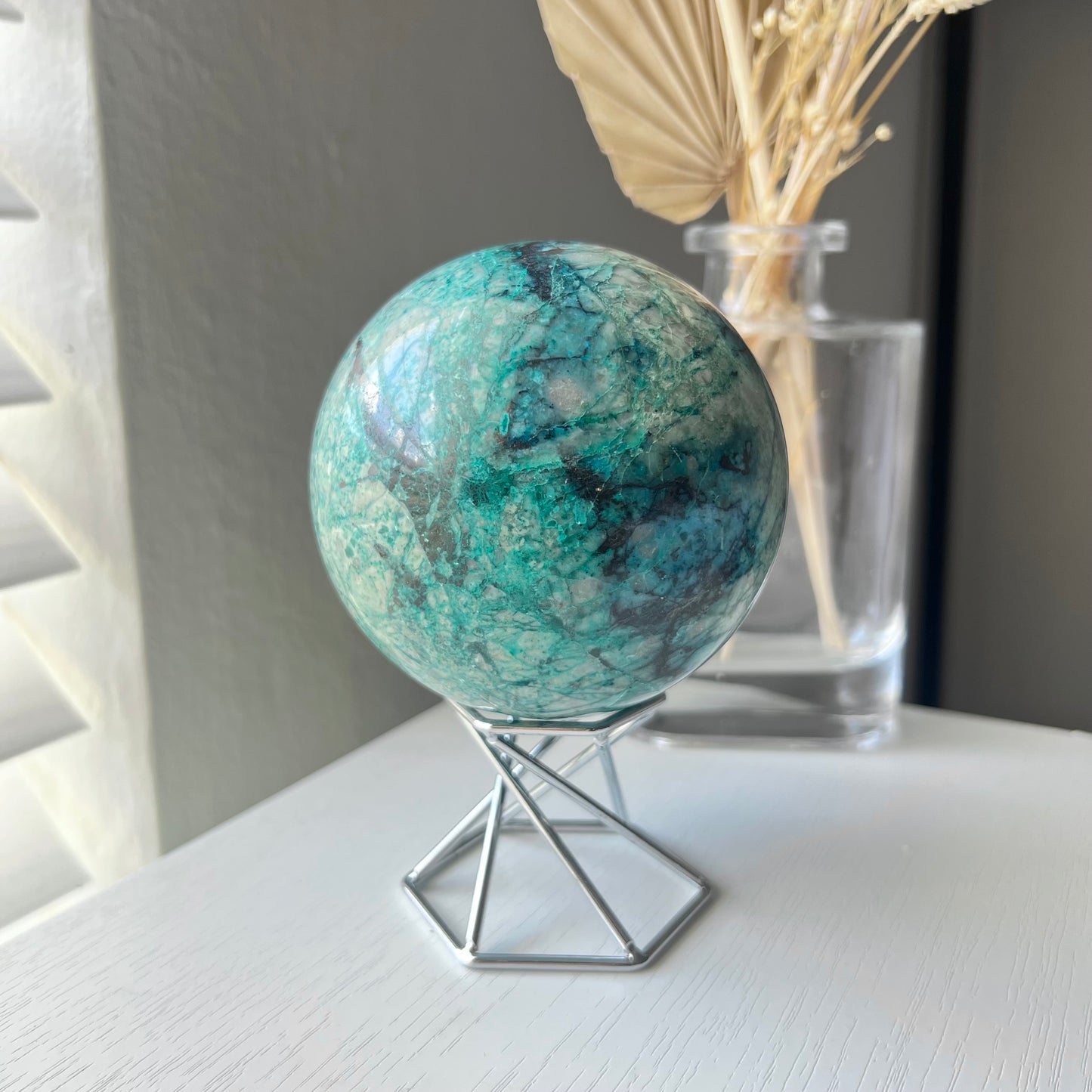 CHRYSOCOLLA SPHERE