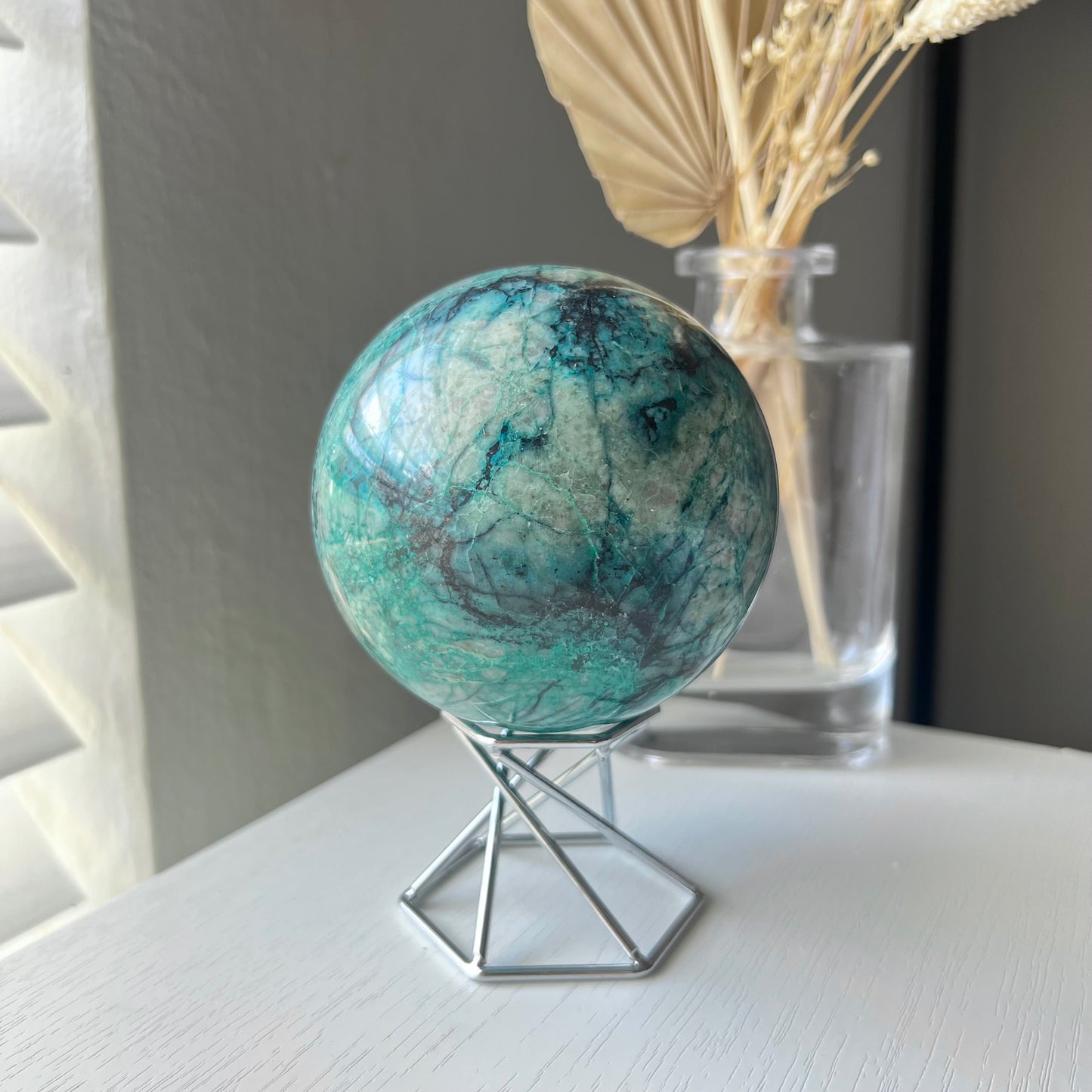 CHRYSOCOLLA SPHERE