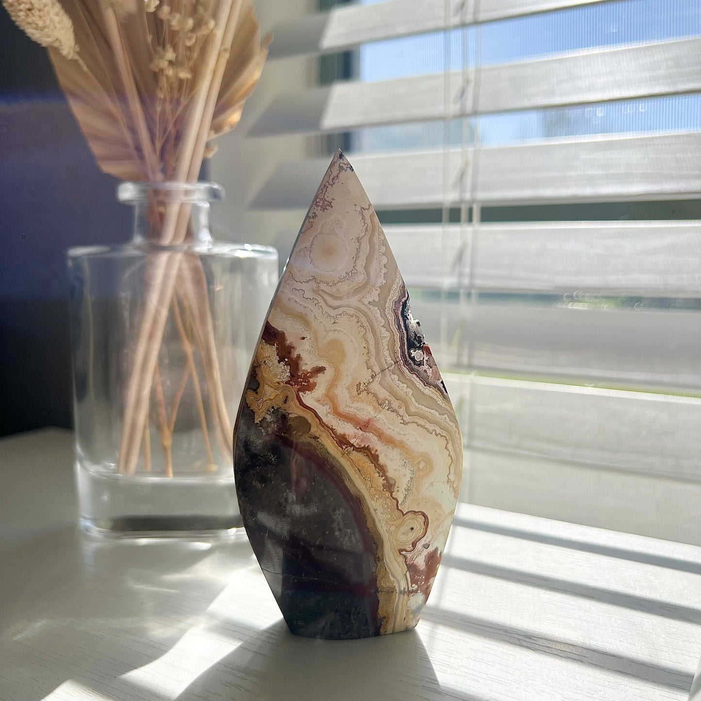 MEXICO CRAZY LACE AGATE FLAME 004