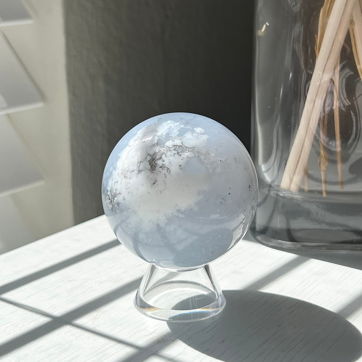 BLUE CHALCEDONY SPHERE