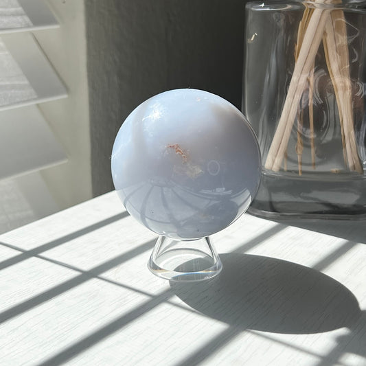 BLUE CHALCEDONY SPHERE
