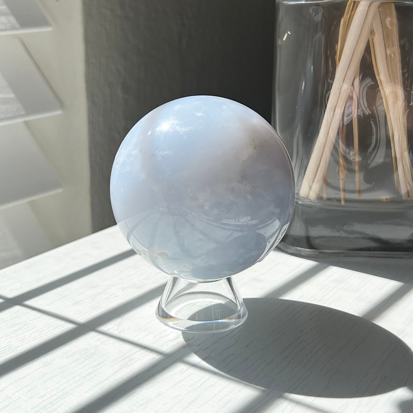 BLUE CHALCEDONY SPHERE
