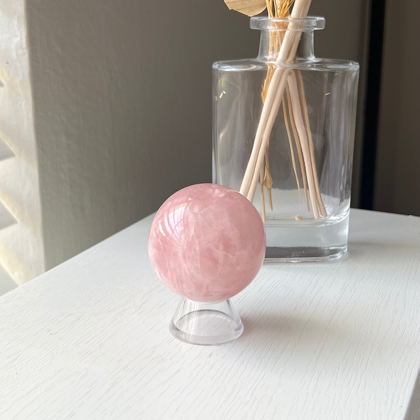 ROSE QUARTZ SPHERE